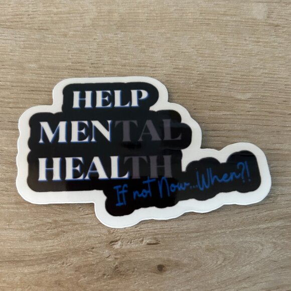 3 for $12 Help Men Heal Mental Health sticker - Picture 1 of 1